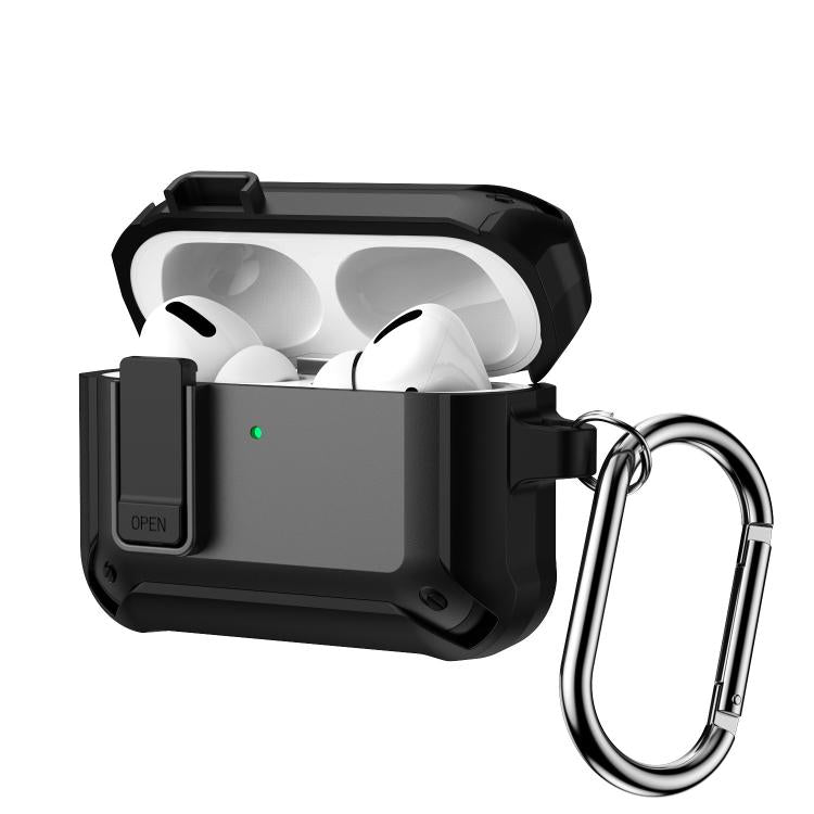 For AirPods Pro 3 Lock TPU Hybrid PC Earphone Protective Cover