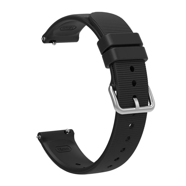 For Xiaomi Watch S4 41mm Solid Color Textured Silicone Watch Band