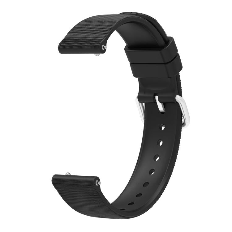 For Xiaomi Watch S4 41mm Solid Color Textured Silicone Watch Band