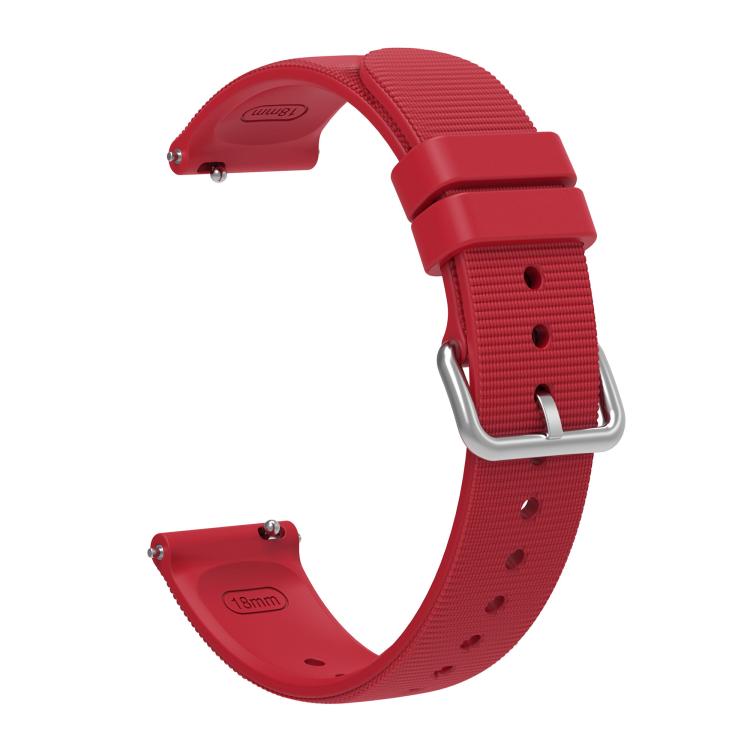 For Xiaomi Watch S4 41mm Solid Color Textured Silicone Watch Band