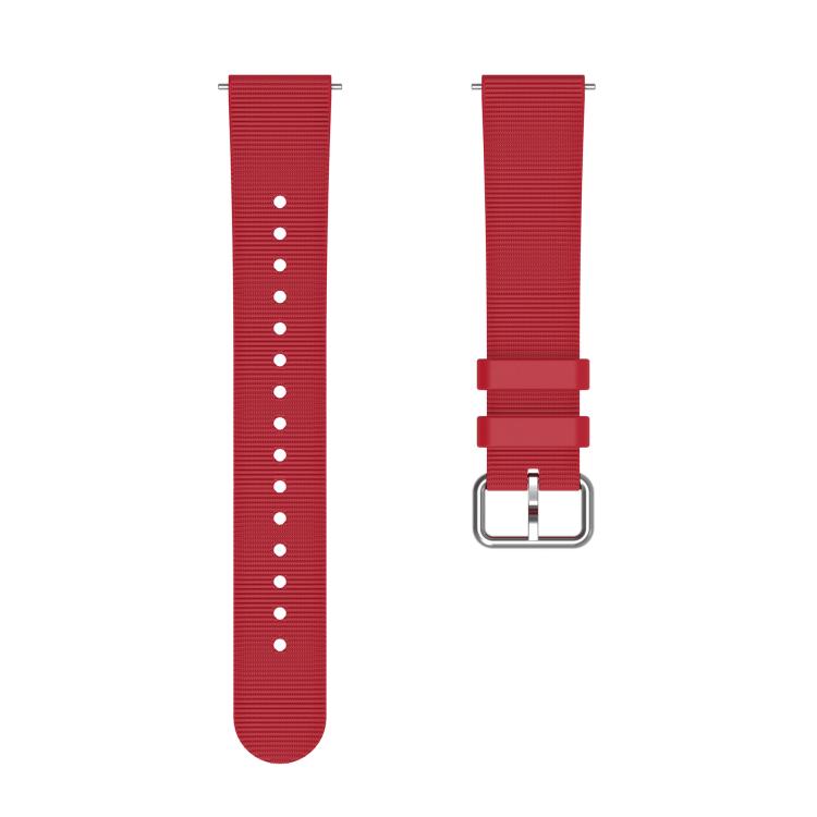 For Xiaomi Watch S4 41mm Solid Color Textured Silicone Watch Band