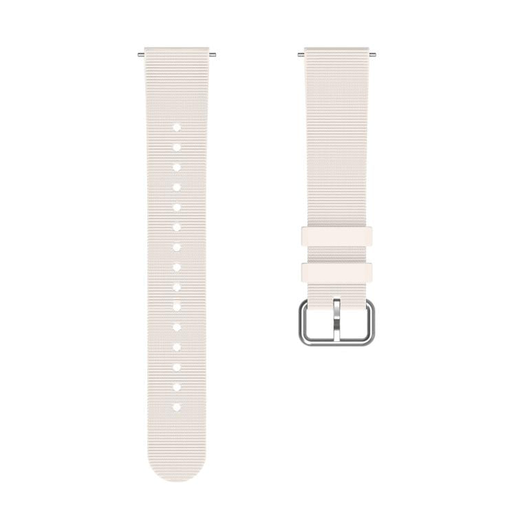 For Xiaomi Watch S4 41mm Solid Color Textured Silicone Watch Band
