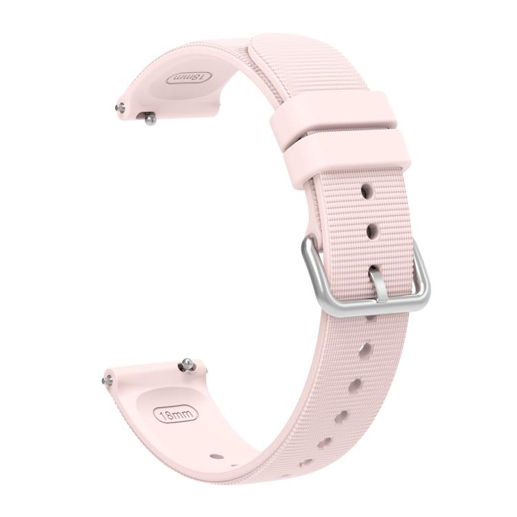 For Xiaomi Watch S4 41mm Solid Color Textured Silicone Watch Band