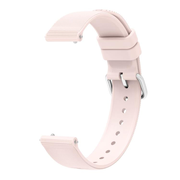 For Xiaomi Watch S4 41mm Solid Color Textured Silicone Watch Band