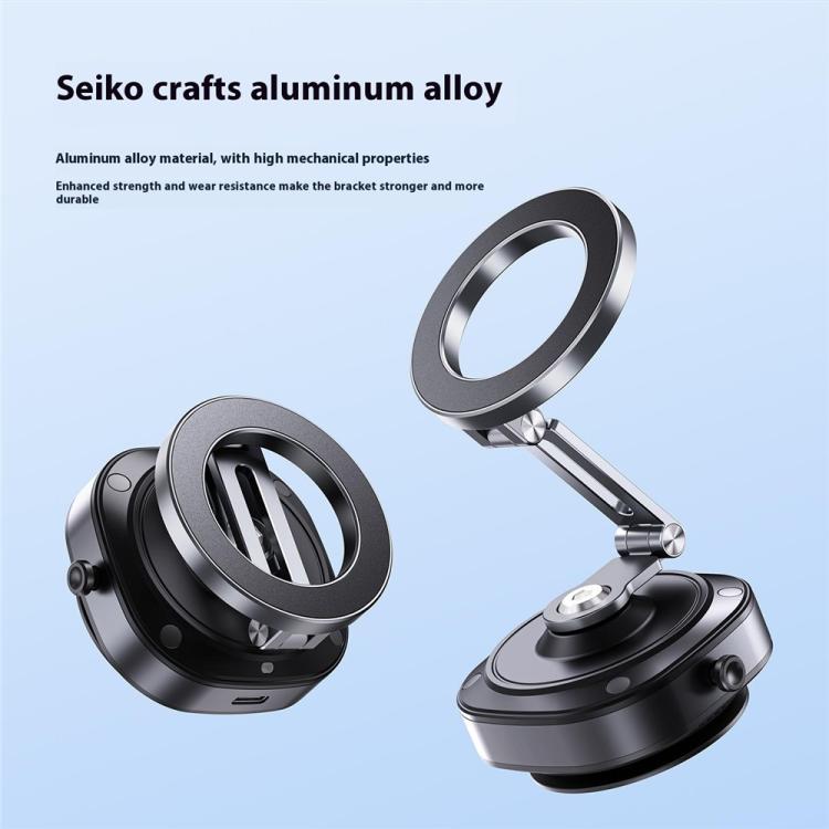 X74 Car Dashboard Electric Vacuum Suction Cup Magnetic Phone Holder