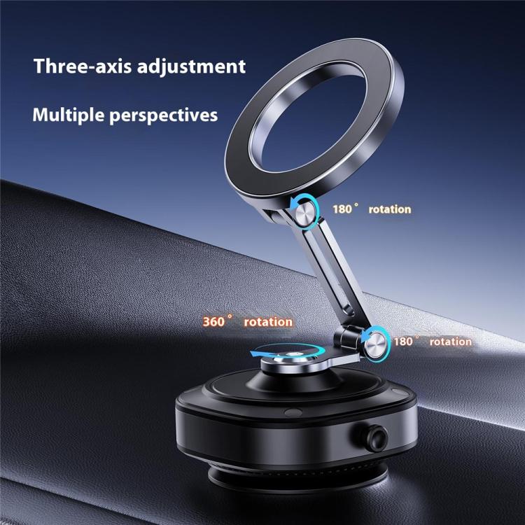 X74 Car Dashboard Electric Vacuum Suction Cup Magnetic Phone Holder