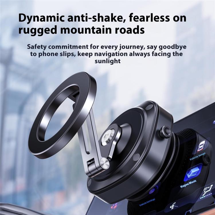 X74 Car Dashboard Electric Vacuum Suction Cup Magnetic Phone Holder