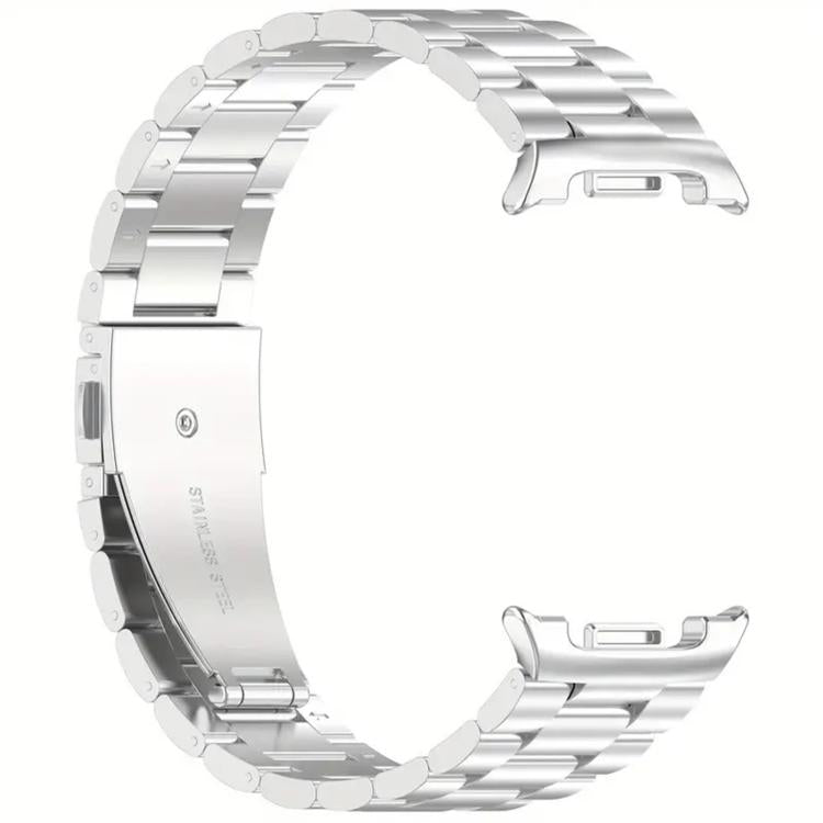 For Samsung Galaxy Watch8 / Watch8 Classic Integrated Three Beads Metal Titanium Watch Band
