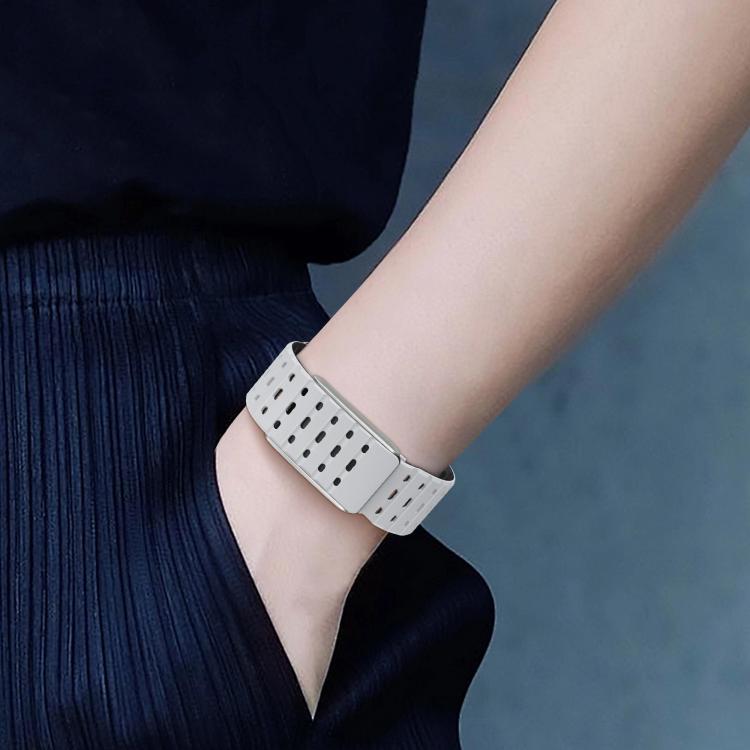 For WHOOP 5.0 Regular Magnetic Silicone Breathable Watch Band
