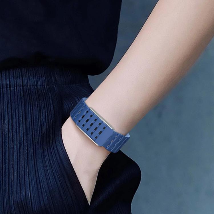 For WHOOP 5.0 Regular Magnetic Silicone Breathable Watch Band