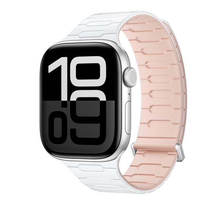 For Apple Watch 42mm / 41mm / 40mm / 38mm I-Shaped Magnetic Silicone Watch Band