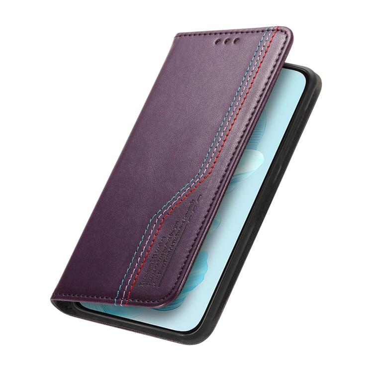 For Honor 200 Lite Global Elastic Wristband Magnetic Suction Leather Phone Case
