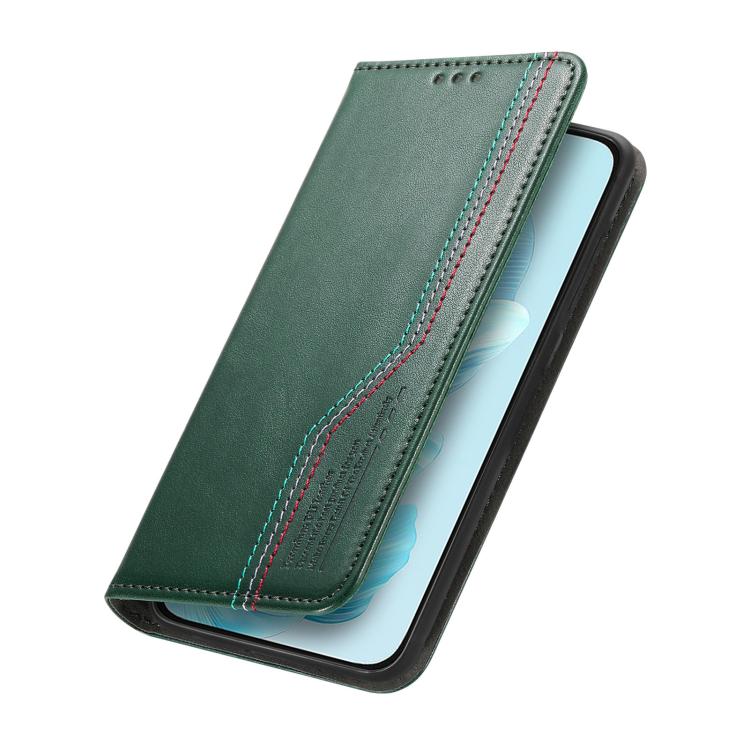 For Honor 200 Lite Global Elastic Wristband Magnetic Suction Leather Phone Case