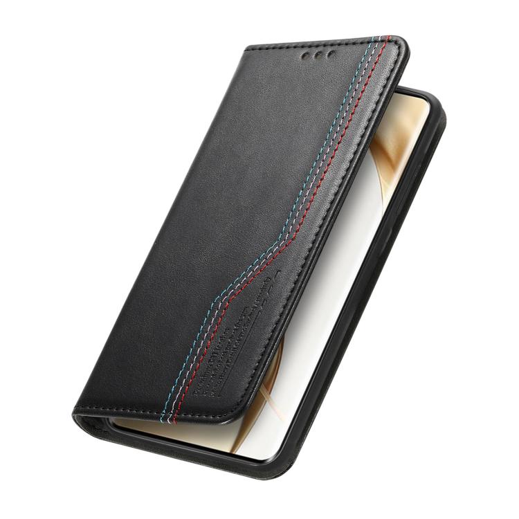 For Honor 200 Pro Elastic Wristband Magnetic Suction Leather Phone Case