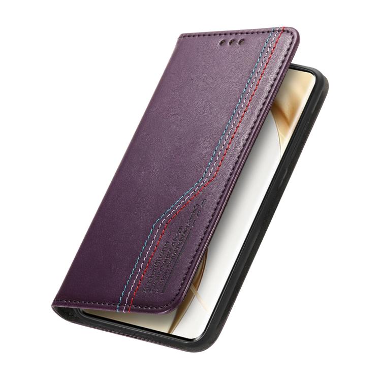 For Honor 200 Pro Elastic Wristband Magnetic Suction Leather Phone Case