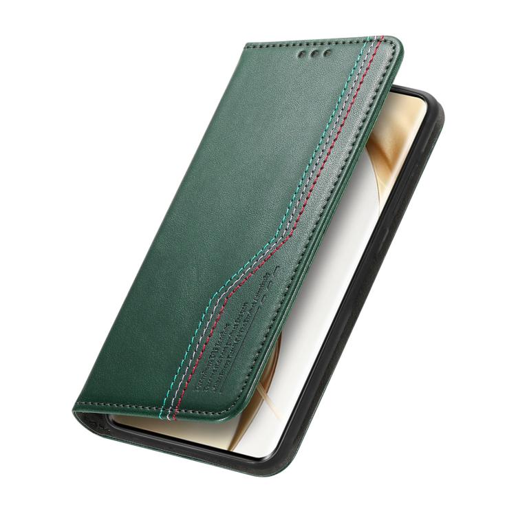 For Honor 200 Pro Elastic Wristband Magnetic Suction Leather Phone Case