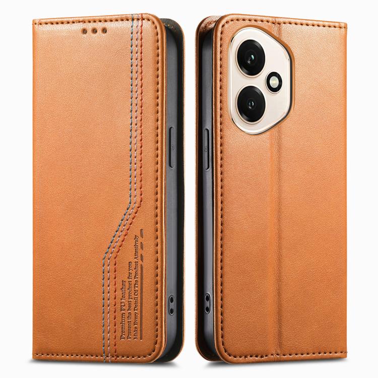For Honor 400 Glodal 156.5mm Elastic Wristband Magnetic Suction Leather Phone Case