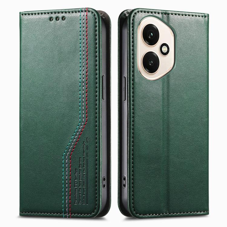 For Honor 400 Glodal 156.5mm Elastic Wristband Magnetic Suction Leather Phone Case