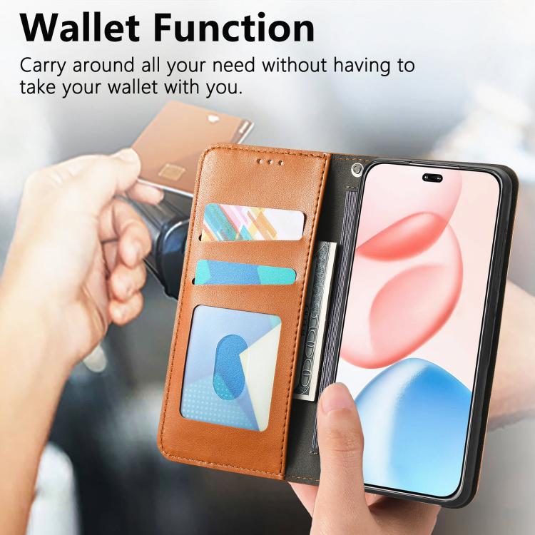 For Honor 400 Lite Glodal Elastic Wristband Magnetic Suction Leather Phone Case