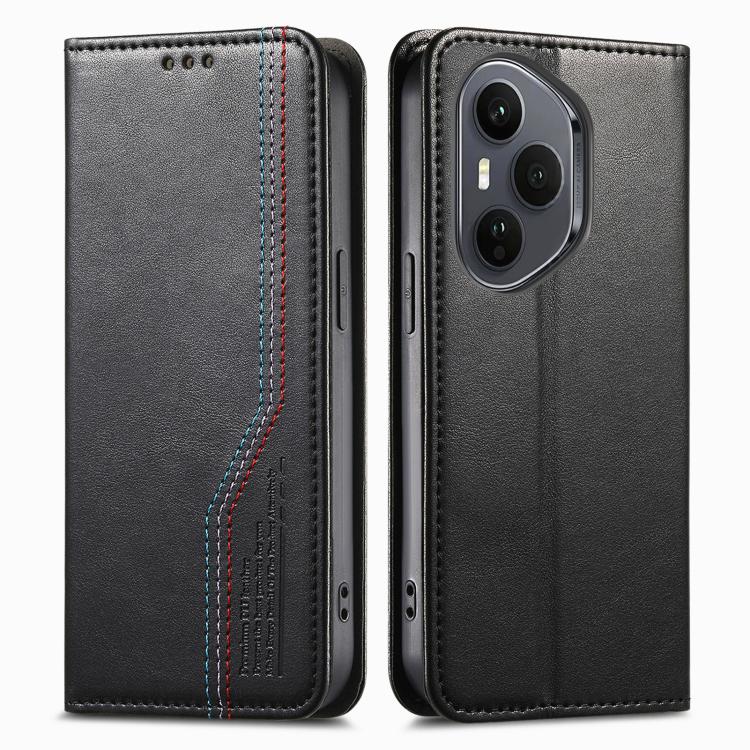 For Honor 400 Lite Glodal Elastic Wristband Magnetic Suction Leather Phone Case