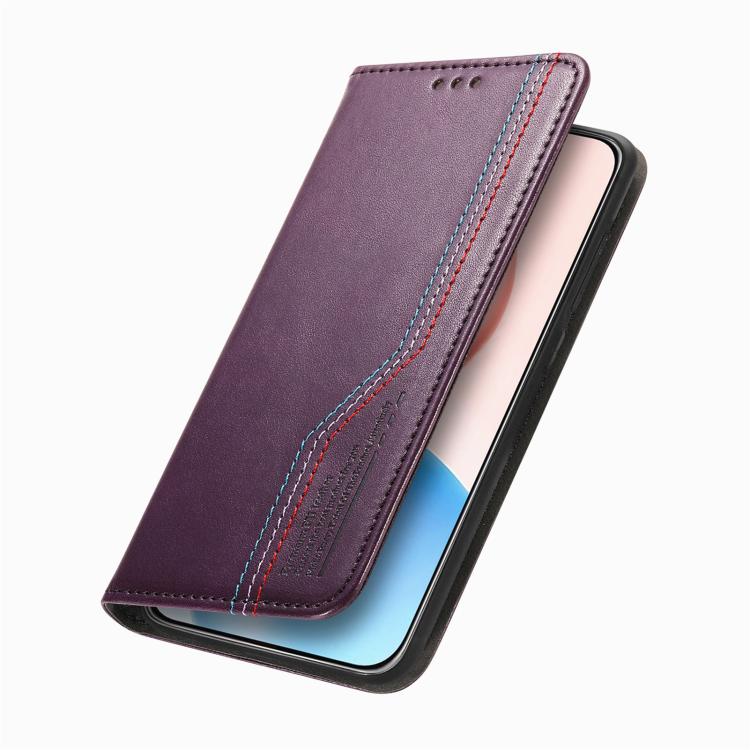 For Honor 400 Lite Glodal Elastic Wristband Magnetic Suction Leather Phone Case