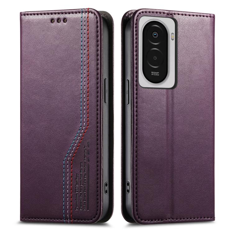 For Xiaomi Poco M7 4G 169mm Elastic Wristband Magnetic Suction Leather Phone Case