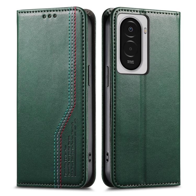 For Xiaomi Poco M7 4G 169mm Elastic Wristband Magnetic Suction Leather Phone Case