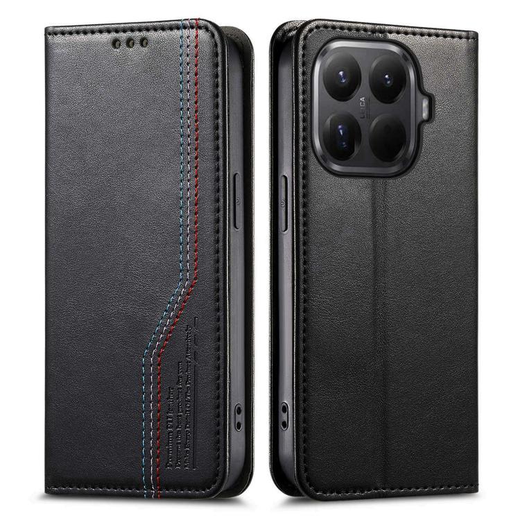 For Xiaomi 15T Pro Elastic Wristband Magnetic Suction Leather Phone Case
