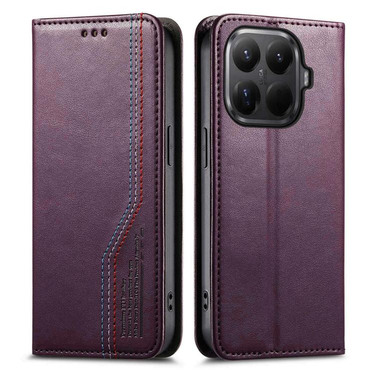 For Xiaomi 15T Pro Elastic Wristband Magnetic Suction Leather Phone Case