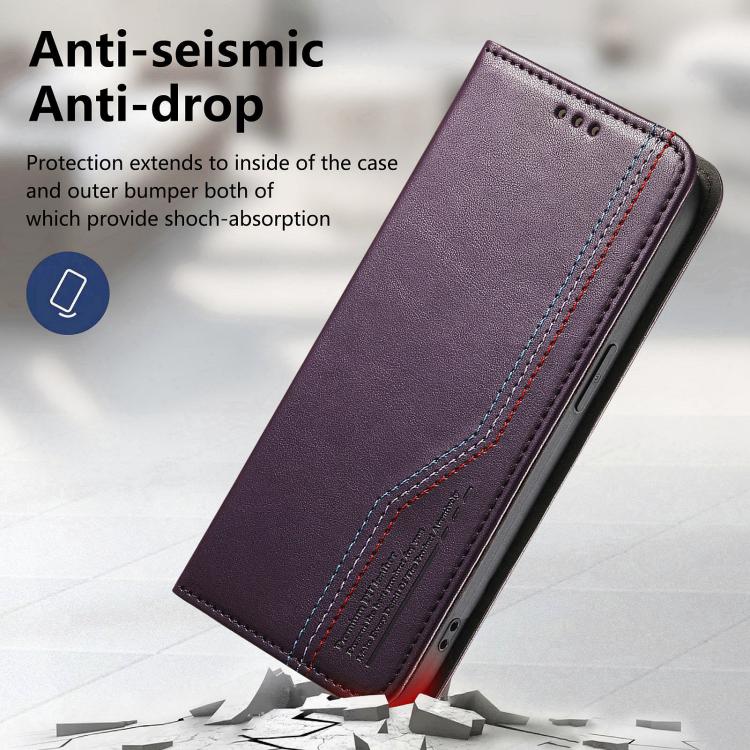 For Xiaomi 15T Pro Elastic Wristband Magnetic Suction Leather Phone Case