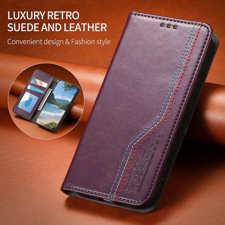 For Xiaomi 15T Pro Elastic Wristband Magnetic Suction Leather Phone Case