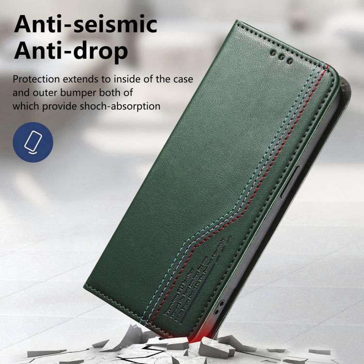 For Xiaomi 15T Pro Elastic Wristband Magnetic Suction Leather Phone Case