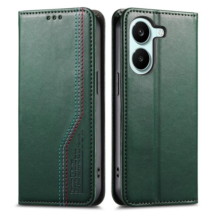 For Xiaomi Poco X8 Pro 5G Elastic Wristband Magnetic Suction Leather Phone Case