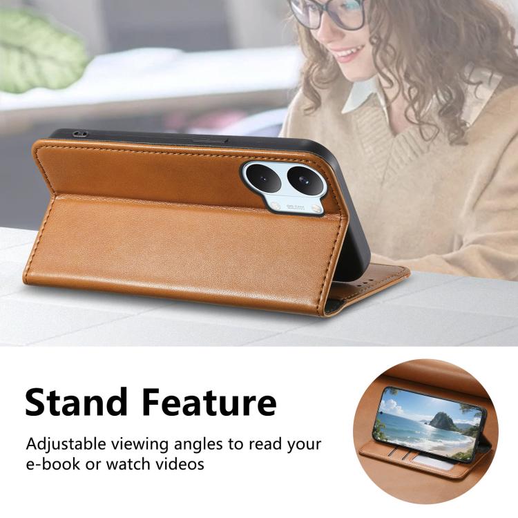 For Xiaomi Poco X8 Pro Max 5G Elastic Wristband Magnetic Suction Leather Phone Case