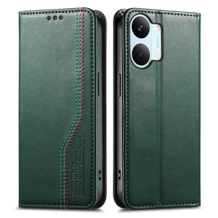 For Xiaomi Poco X8 Pro Max 5G Elastic Wristband Magnetic Suction Leather Phone Case