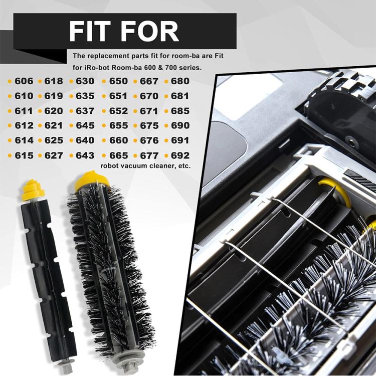 1pcs JUNSUNMAY Sweeper Main Clean Brush for iRobot Roomba 600 Series