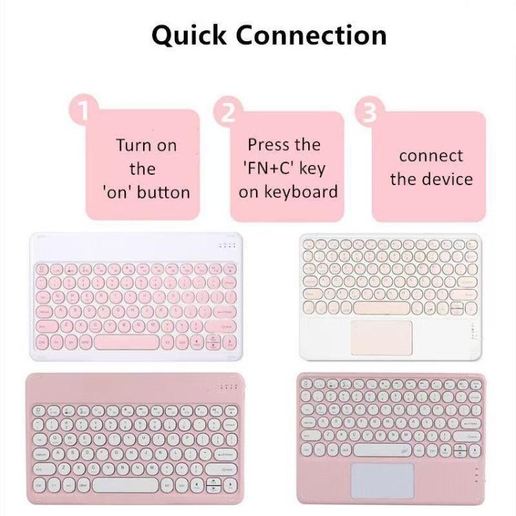For Lenovo xiaoxin pad GT 11.1 2025 Round Touch Keyboard Case for Tablet