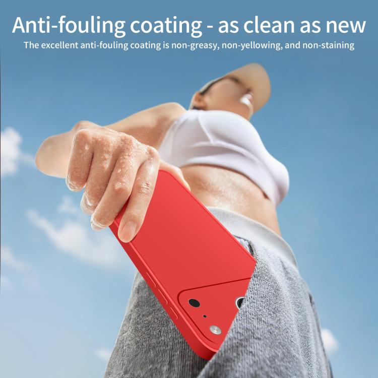 For iPhone 17 Pro MOFI Caring Soft Shell Liquid Silicone Skin Feel Phone Case