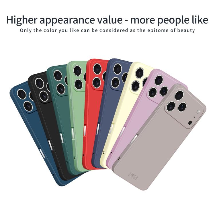 For iPhone 17 Pro MOFI Caring Soft Shell Liquid Silicone Skin Feel Phone Case