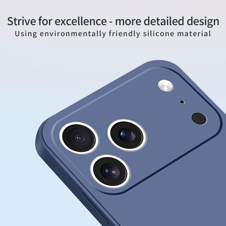 For iPhone 17 Pro MOFI Caring Soft Shell Liquid Silicone Skin Feel Phone Case