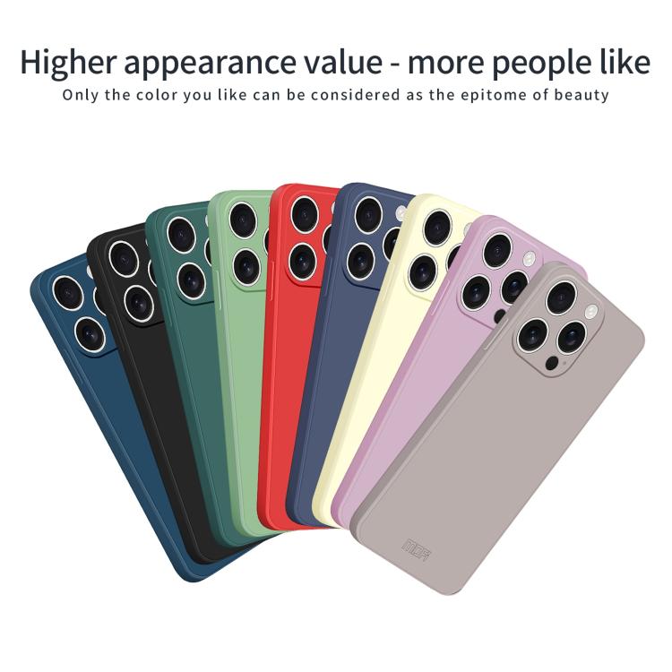 For iPhone 14 Pro MOFI Caring Soft Shell Liquid Silicone Skin Feel Phone Case