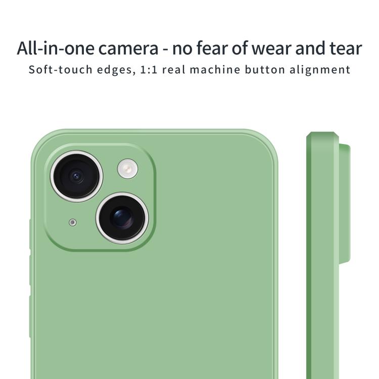 For iPhone 14 MOFI Caring Soft Shell Liquid Silicone Skin Feel Phone Case