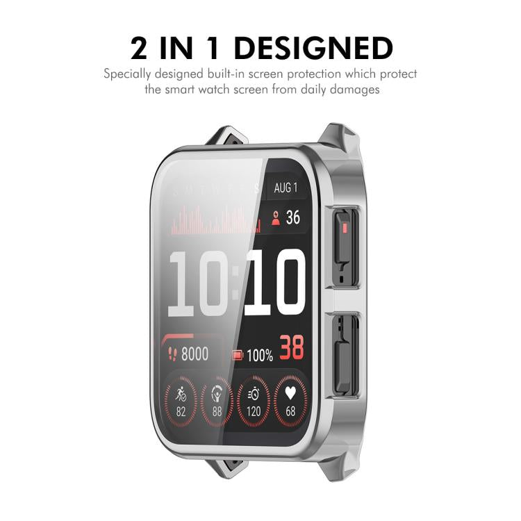 For Garmin Venu X1 ENKAY Hat-Prince Full Coverage Electroplated TPU Watch Cover with Screen Protection