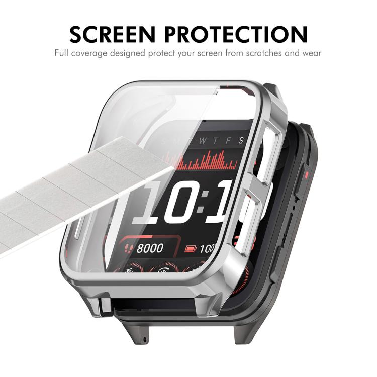 For Garmin Venu X1 ENKAY Hat-Prince Full Coverage Electroplated TPU Watch Cover with Screen Protection