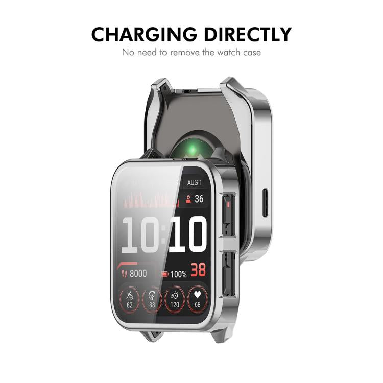 For Garmin Venu X1 ENKAY Hat-Prince Full Coverage Electroplated TPU Watch Cover with Screen Protection