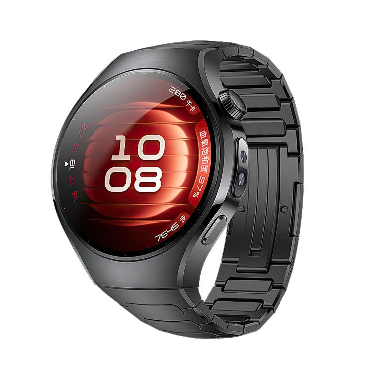 For Huawei Watch 5 42mm I-Shaped Titanium Alloy Metal Watch Band