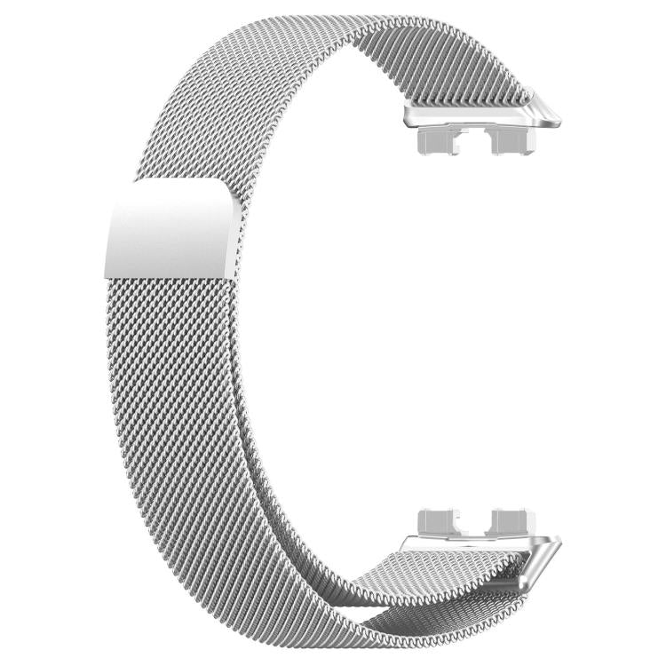 For Huawei Band 10 / 9 / 8 Full Coverage TPU Protective Cover Milanese Magnetic Metal Watch Band