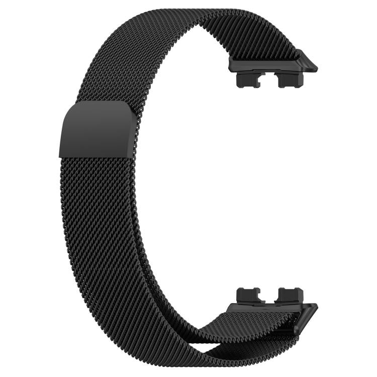 For Huawei Band 10 / 9 / 8 Full Coverage TPU Protective Cover Milanese Magnetic Metal Watch Band