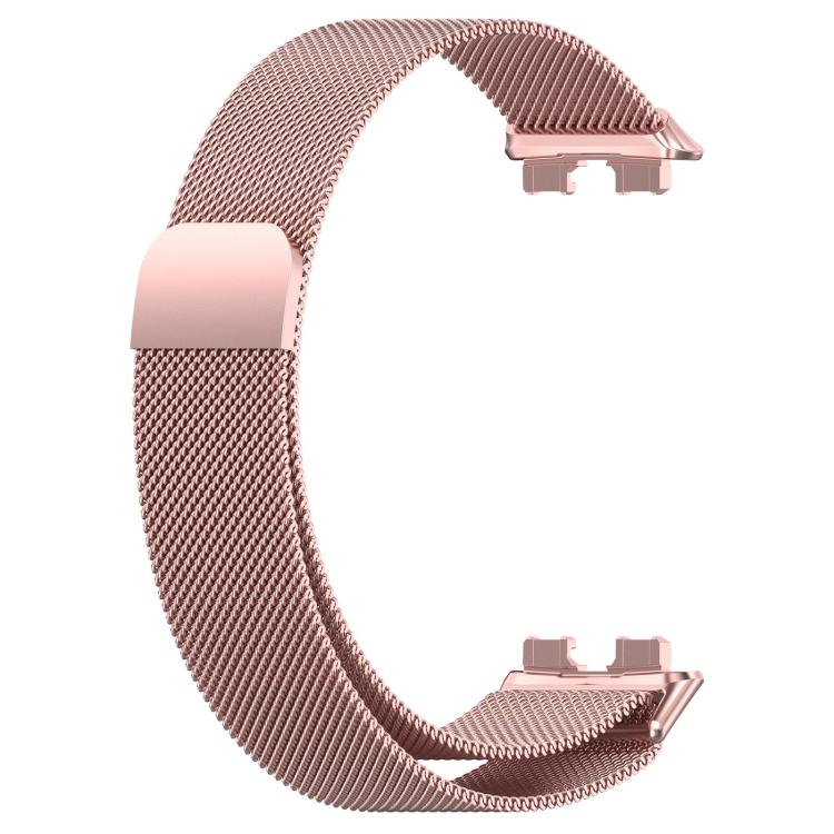 For Huawei Band 10 / 9 / 8 Full Coverage TPU Protective Cover Milanese Magnetic Metal Watch Band
