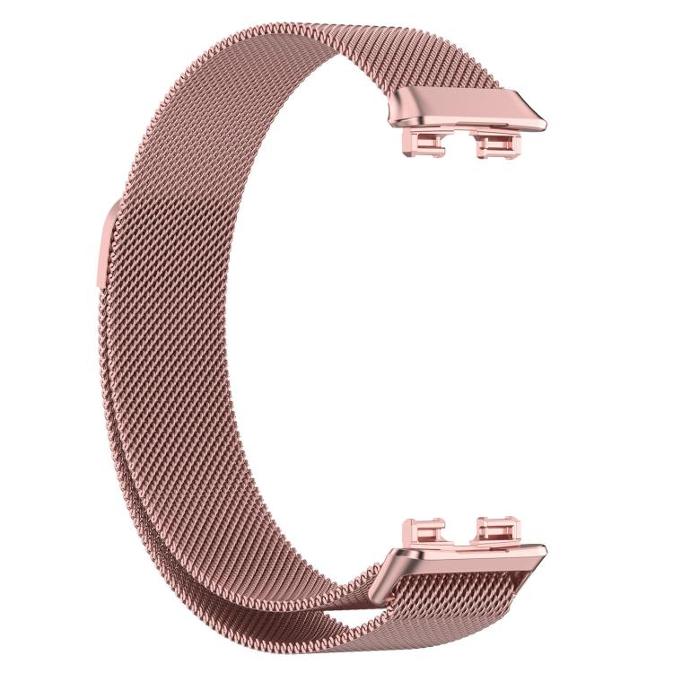 For Huawei Band 10 / 9 / 8 Full Coverage TPU Protective Cover Milanese Magnetic Metal Watch Band